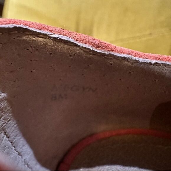 Tahari Pink Megyn Leather Open Toe Leather Heels Size 8 - Picture 8 of 10